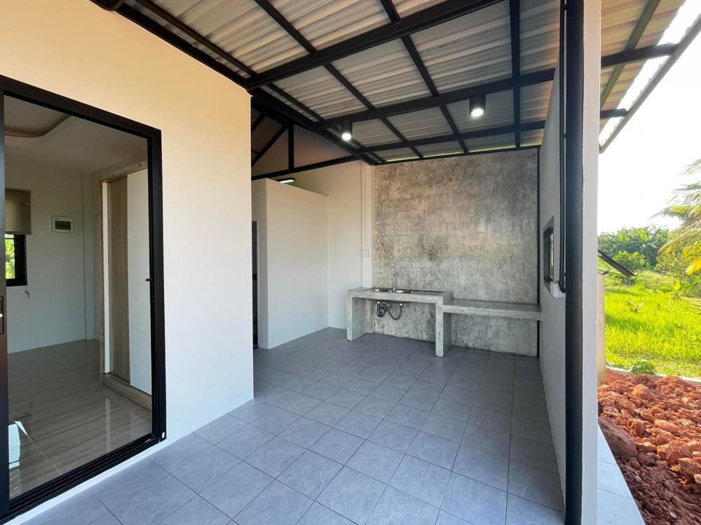 บ้านสวนสไตล์นอร์ดิกมินิมอล ขนาด 1 ห้องนอน 1 ห้องน้ำ พื้นที่ใช้สอย 46 ตร.ม. รูปที่ 6