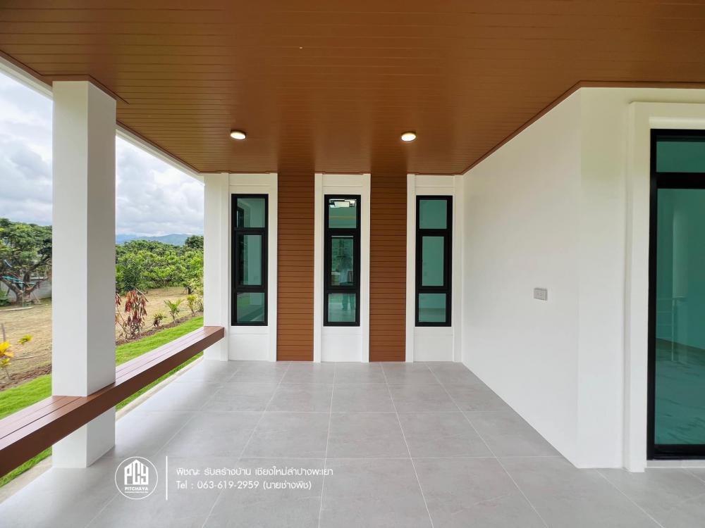 บ้านพักอาศัยสไตล์ คอนเทมโพรารี่ ค.ส.ล.1ชั้นยกสูง มาตรฐาน SCG ขนาด 3 ห้องนอน 2 ห้องน้ำ งบ 2.1x ล้าน รูปที่ 11