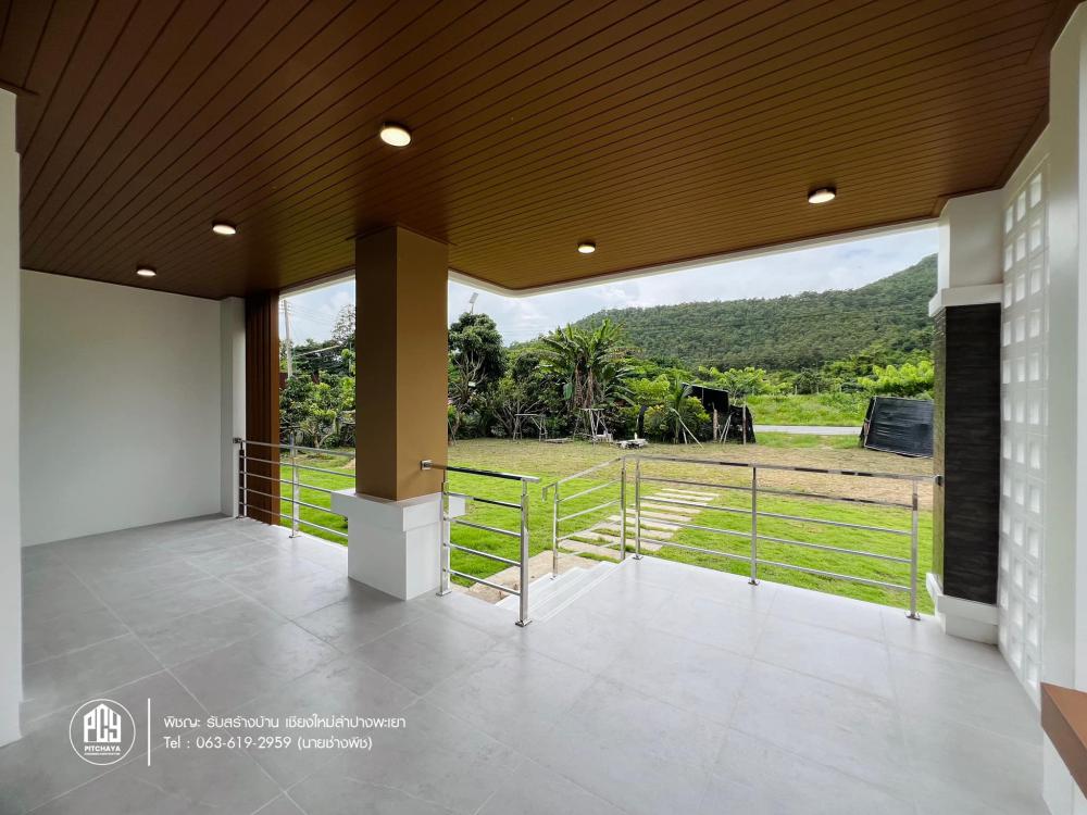 บ้านพักอาศัยสไตล์ คอนเทมโพรารี่ ค.ส.ล.1ชั้นยกสูง มาตรฐาน SCG ขนาด 3 ห้องนอน 2 ห้องน้ำ งบ 2.1x ล้าน รูปที่ 14