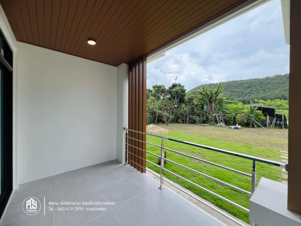 บ้านพักอาศัยสไตล์ คอนเทมโพรารี่ ค.ส.ล.1ชั้นยกสูง มาตรฐาน SCG ขนาด 3 ห้องนอน 2 ห้องน้ำ งบ 2.1x ล้าน รูปที่ 16