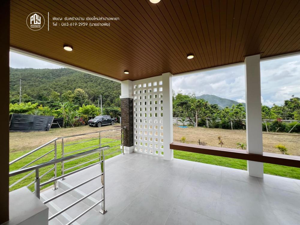 บ้านพักอาศัยสไตล์ คอนเทมโพรารี่ ค.ส.ล.1ชั้นยกสูง มาตรฐาน SCG ขนาด 3 ห้องนอน 2 ห้องน้ำ งบ 2.1x ล้าน รูปที่ 17