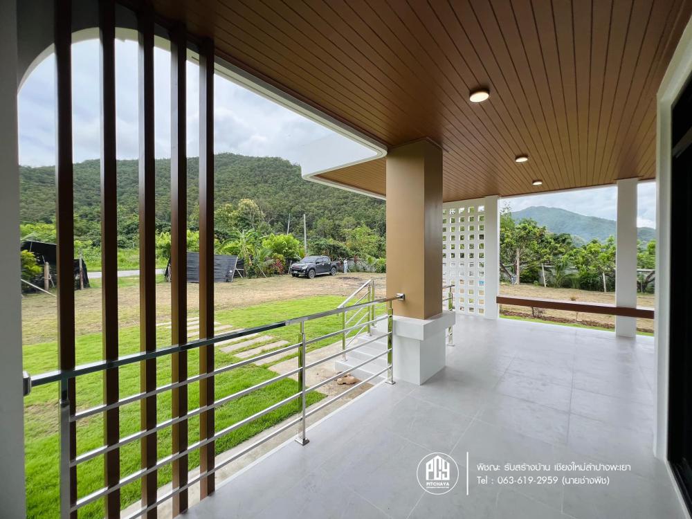 บ้านพักอาศัยสไตล์ คอนเทมโพรารี่ ค.ส.ล.1ชั้นยกสูง มาตรฐาน SCG ขนาด 3 ห้องนอน 2 ห้องน้ำ งบ 2.1x ล้าน รูปที่ 18