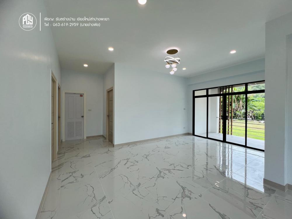 บ้านพักอาศัยสไตล์ คอนเทมโพรารี่ ค.ส.ล.1ชั้นยกสูง มาตรฐาน SCG ขนาด 3 ห้องนอน 2 ห้องน้ำ งบ 2.1x ล้าน รูปที่ 22