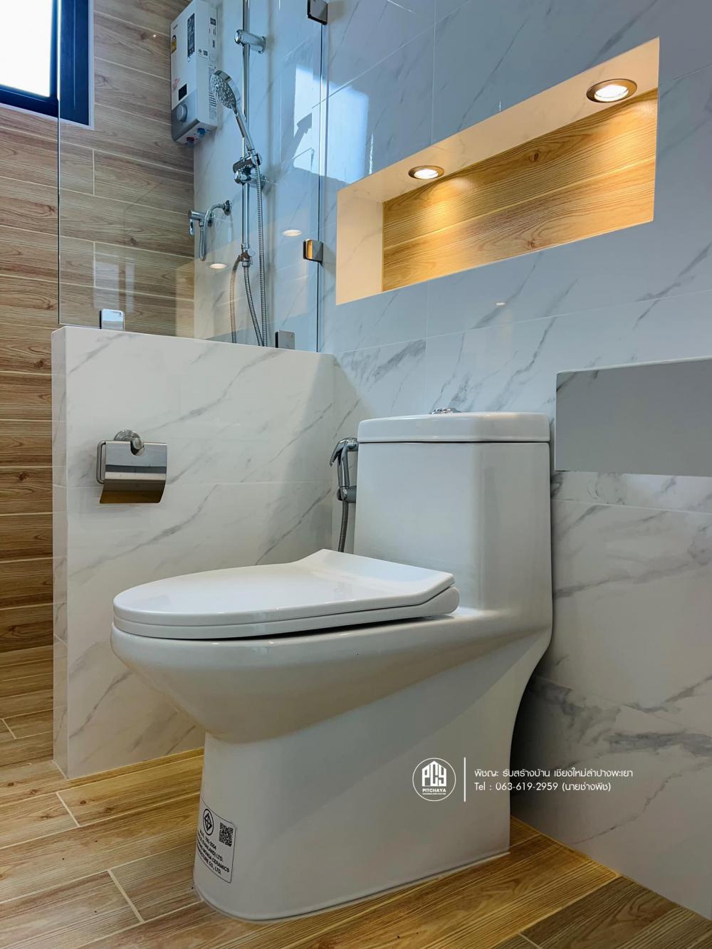 บ้านพักอาศัยสไตล์ คอนเทมโพรารี่ ค.ส.ล.1ชั้นยกสูง มาตรฐาน SCG ขนาด 3 ห้องนอน 2 ห้องน้ำ งบ 2.1x ล้าน รูปที่ 28