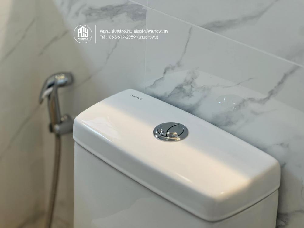 บ้านพักอาศัยสไตล์ คอนเทมโพรารี่ ค.ส.ล.1ชั้นยกสูง มาตรฐาน SCG ขนาด 3 ห้องนอน 2 ห้องน้ำ งบ 2.1x ล้าน รูปที่ 30