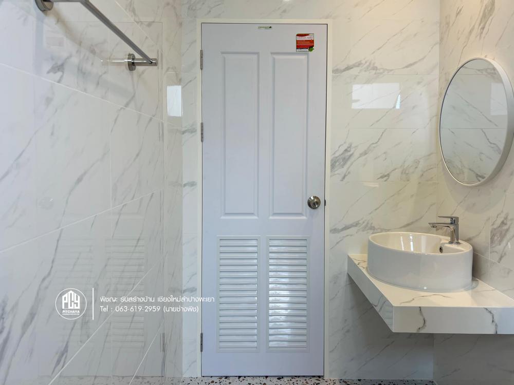 บ้านพักอาศัยสไตล์ คอนเทมโพรารี่ ค.ส.ล.1ชั้นยกสูง มาตรฐาน SCG ขนาด 3 ห้องนอน 2 ห้องน้ำ งบ 2.1x ล้าน รูปที่ 41