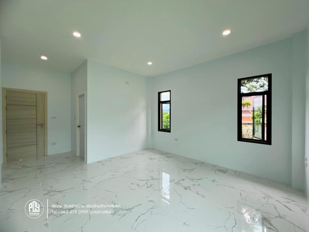 บ้านพักอาศัยสไตล์ คอนเทมโพรารี่ ค.ส.ล.1ชั้นยกสูง มาตรฐาน SCG ขนาด 3 ห้องนอน 2 ห้องน้ำ งบ 2.1x ล้าน รูปที่ 38