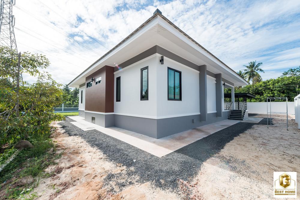 บ้านร่วมสมัยสไตล์คอนเทมโพรารี่ ขนาด 3 ห้องนอน 2 ห้องน้ำ งบ 2.3-2.5 ลบ. รูปที่ 10