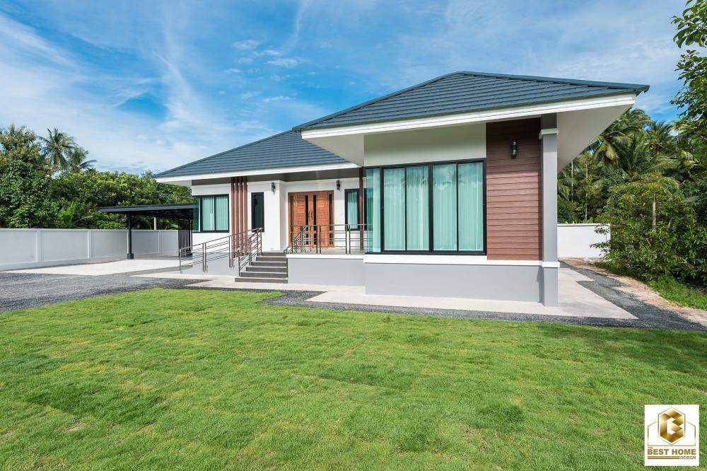 บ้านร่วมสมัยสไตล์คอนเทมโพรารี่ ขนาด 3 ห้องนอน 2 ห้องน้ำ งบ 2.3-2.5 ลบ. รูปที่ 3