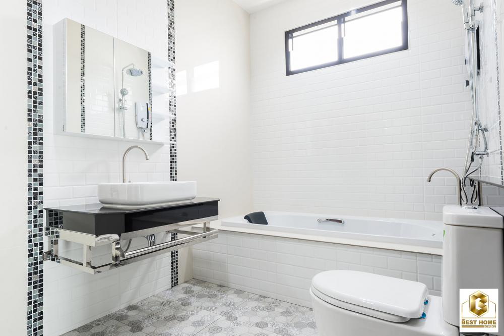 บ้านร่วมสมัยสไตล์คอนเทมโพรารี่ ขนาด 3 ห้องนอน 2 ห้องน้ำ งบ 2.3-2.5 ลบ. รูปที่ 7