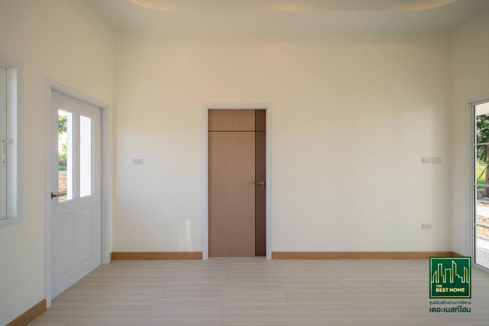 แบบบ้านสไตล์มินิมอล (Minimal) ขนาด 3 ห้องนอน 2 ห้องน้ำ งบ 1.3 ลบ. สร้างบ้านในแบบที่สะท้อนตัวคุณเอง ให้เราเป็นส่วนหนึ่งในการสร้างอนาคตของคุณ รูปที่ 14