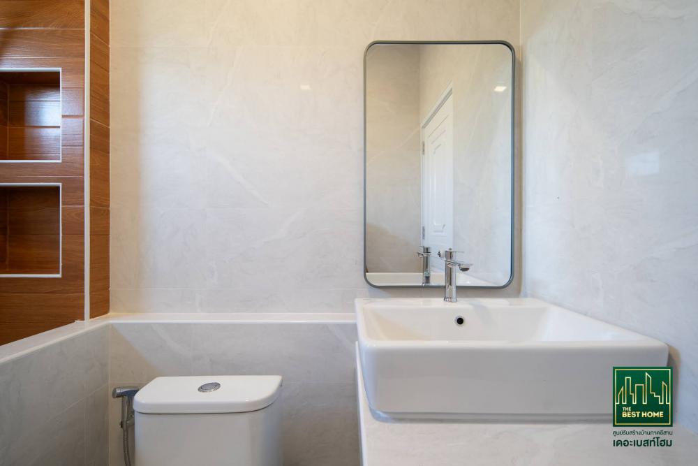 แบบบ้านสไตล์มินิมอล (Minimal) ขนาด 3 ห้องนอน 2 ห้องน้ำ งบ 1.3 ลบ. สร้างบ้านในแบบที่สะท้อนตัวคุณเอง ให้เราเป็นส่วนหนึ่งในการสร้างอนาคตของคุณ รูปที่ 41