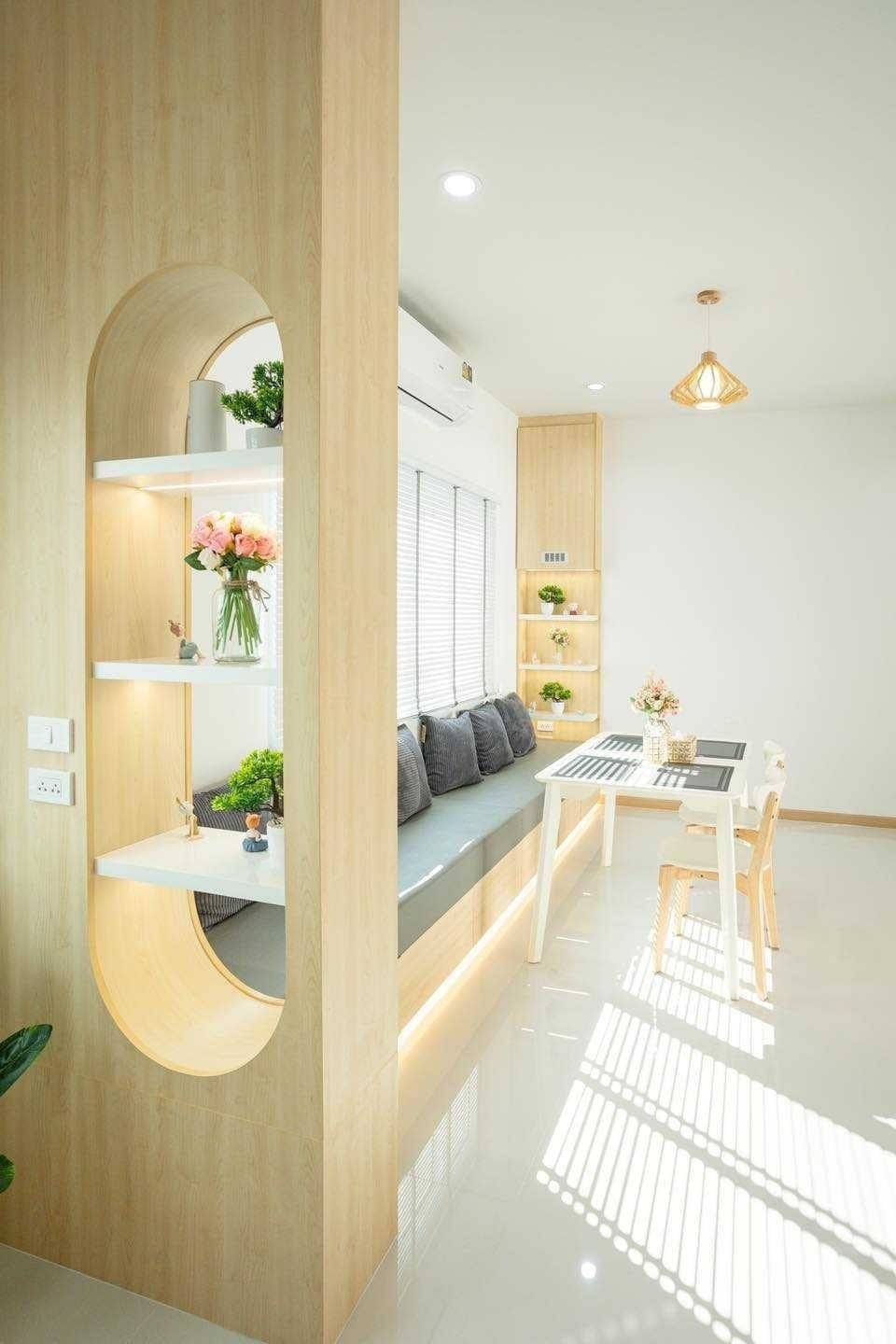 บ้านชั้นเดียวสไตล์มูจิบิ้วอินได้น่ารักลงตัว ขนาด 3 ห้องนอน 2 ห้องน้ำ พื้นที่ใช้สอย 120 ตรม.  รูปที่ 7