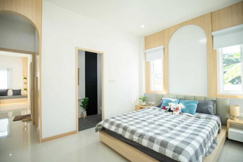 บ้านชั้นเดียวสไตล์มูจิบิ้วอินได้น่ารักลงตัว ขนาด 3 ห้องนอน 2 ห้องน้ำ พื้นที่ใช้สอย 120 ตรม.  รูปที่ 9