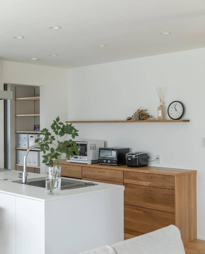 บ้านสวยสไตล์ญี่ปุ่น ออกแบบทั้งภายนอกและภายในได้อบอุ่นน่าอยู่ รูปที่ 11