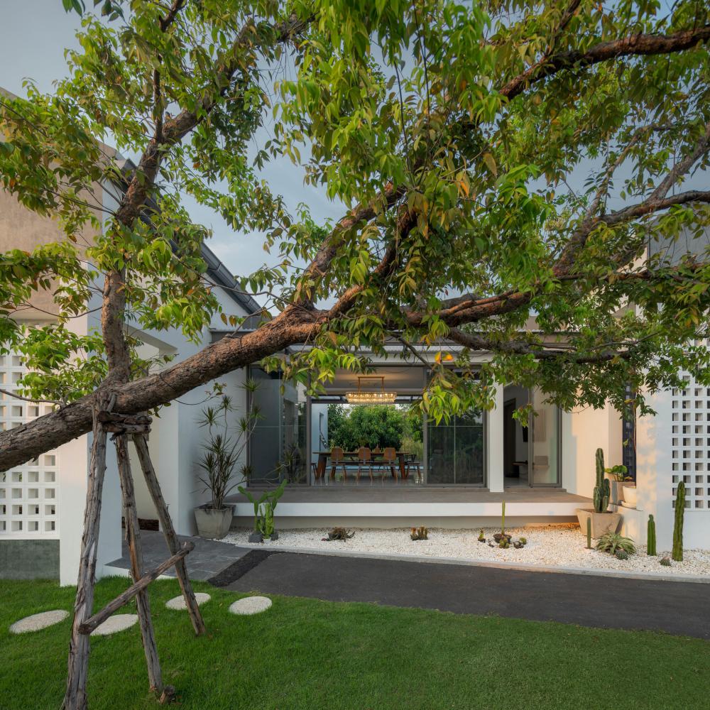 ไอเดียบ้านสวยน่ารักนอร์ดิกทรงจั่ว รูปที่ 3