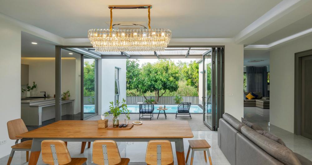 ไอเดียบ้านสวยน่ารักนอร์ดิกทรงจั่ว รูปที่ 7