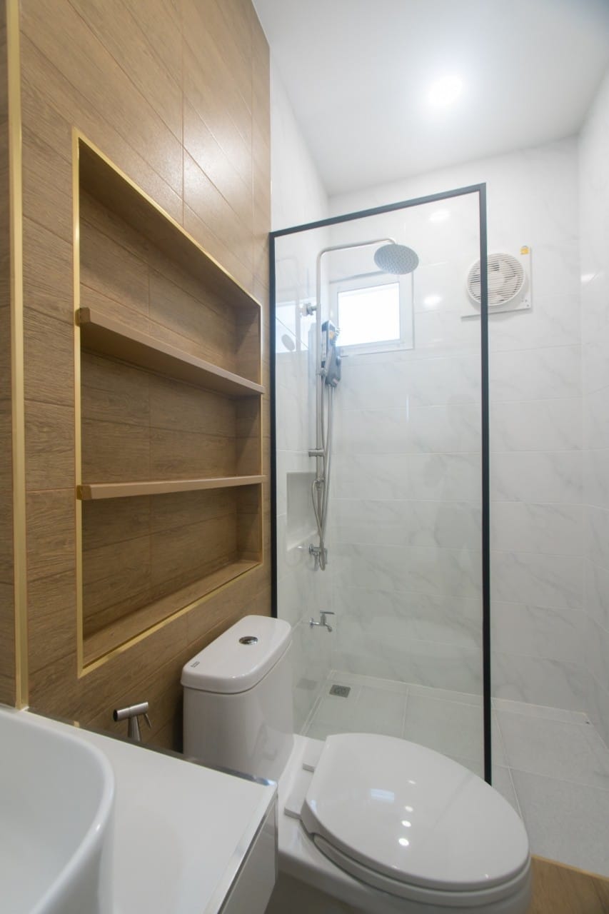 ไอเดียบ้านมินิมอลมุจิ ออกแบบมินิมอลจ๋า ขนาด 3 ห้องนอน 2 ห้องน้ำ พื้นที่ 100 ตร.ม. รูปที่ 24