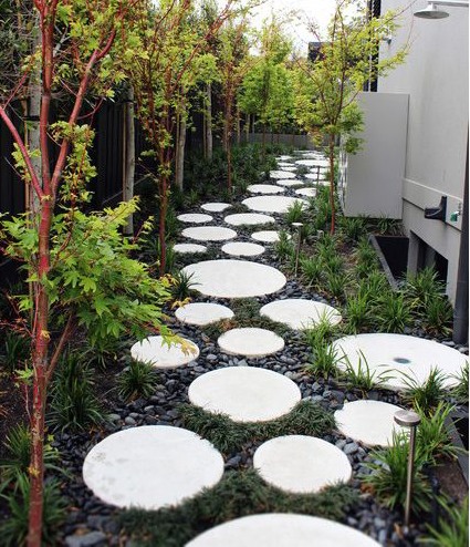 20 ไอเดียทางเดินข้างบ้านสวยๆ รูปที่ 4