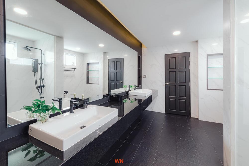 บ้านนอร์ดิกมินิมอล 2 ชั้น บนพื้นที่ใช้สอย 450 ตร.ม. 4 ห้องนอน 4 ห้องน้ำ รูปที่ 29