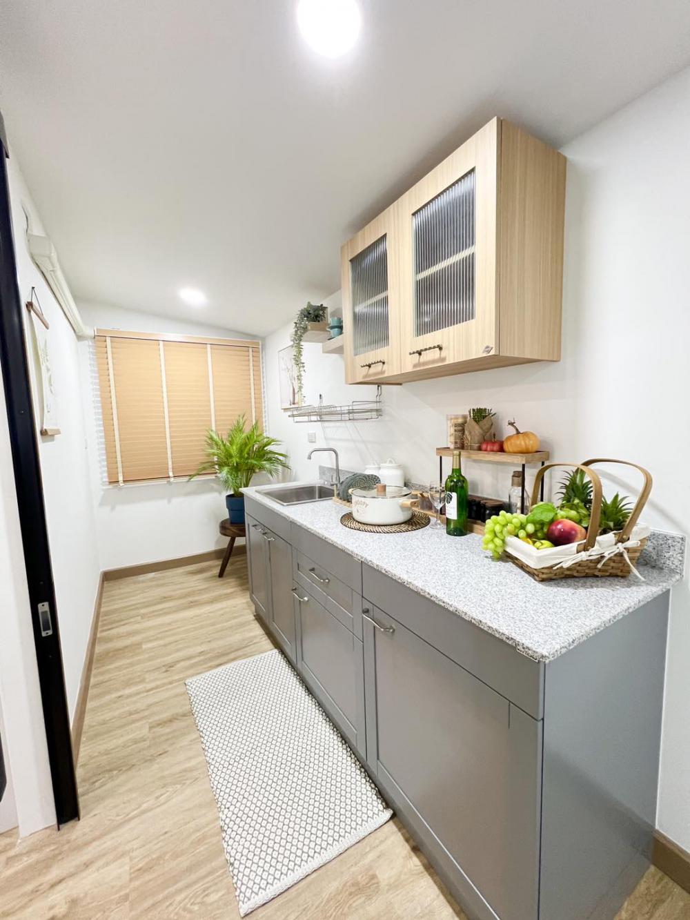 บ้านพักอาศัยตกแต่งมินิมอลผสมไม้ประดับ ขนาด 2 ห้องนอน 1 ห้องน้ำ งบ 1.05 ลบ. รูปที่ 14