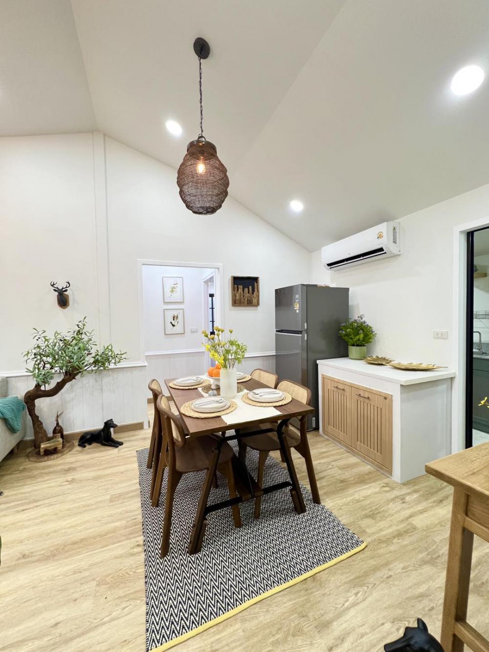 บ้านพักอาศัยตกแต่งมินิมอลผสมไม้ประดับ ขนาด 2 ห้องนอน 1 ห้องน้ำ งบ 1.05 ลบ. รูปที่ 17