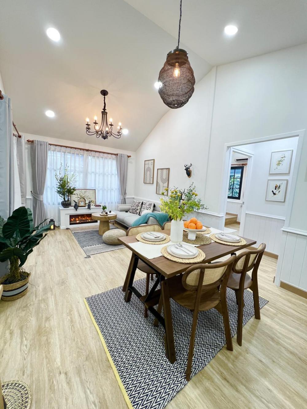 บ้านพักอาศัยตกแต่งมินิมอลผสมไม้ประดับ ขนาด 2 ห้องนอน 1 ห้องน้ำ งบ 1.05 ลบ. รูปที่ 19