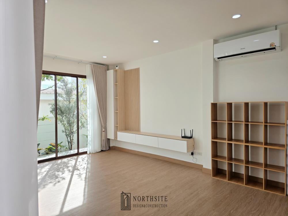 บ้านพักอาศัย2ชั้น สไตล์โมเดิร์น ขนาด 4 ห้องนอน 5 ห้องน้ำ พื้นที่ใช้สอย 373 ตร.ม.  รูปที่ 15