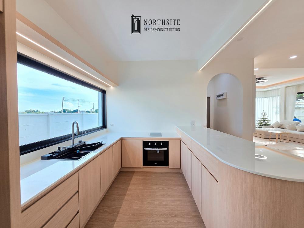 บ้านพักอาศัย2ชั้น สไตล์โมเดิร์น ขนาด 4 ห้องนอน 5 ห้องน้ำ พื้นที่ใช้สอย 373 ตร.ม.  รูปที่ 20