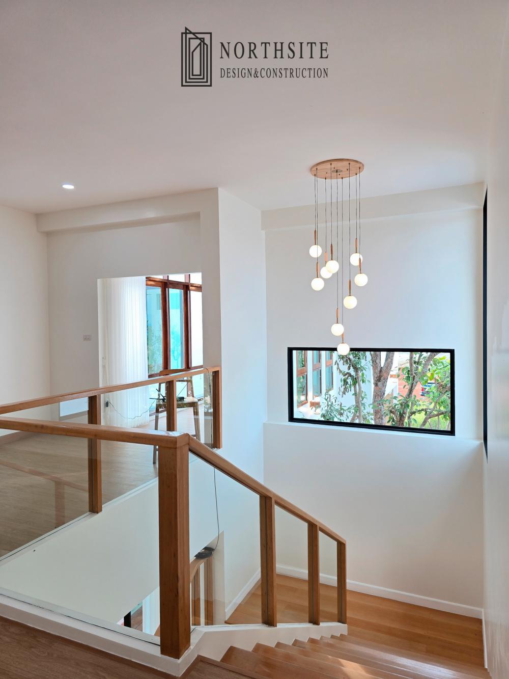 บ้านพักอาศัย2ชั้น สไตล์โมเดิร์น ขนาด 4 ห้องนอน 5 ห้องน้ำ พื้นที่ใช้สอย 373 ตร.ม.  รูปที่ 27