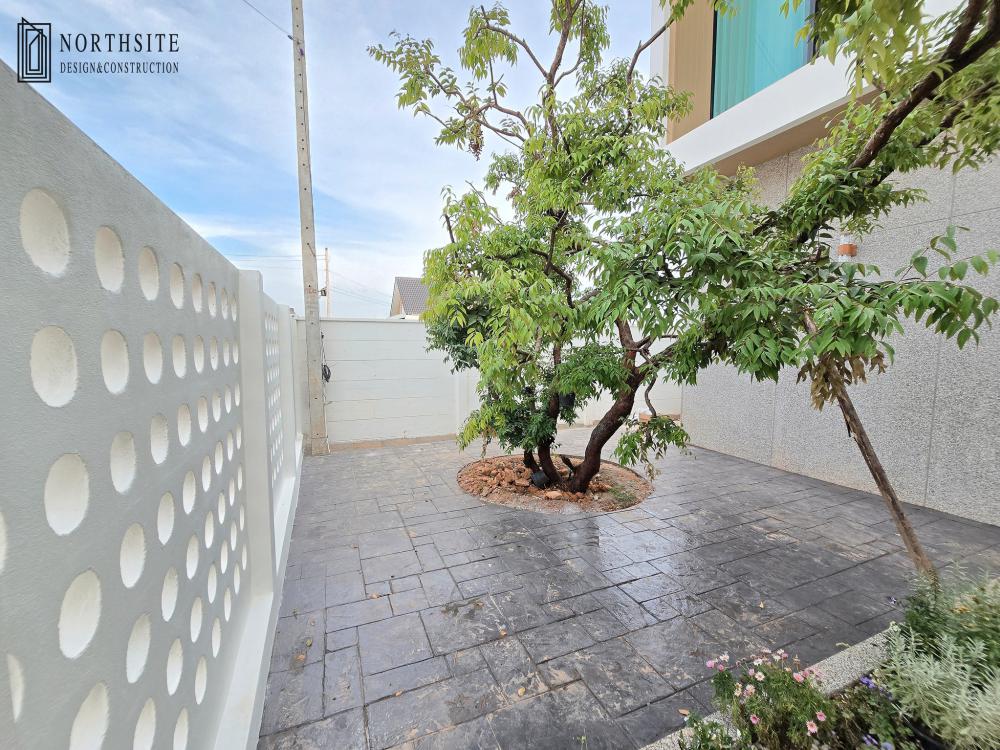 บ้านพักอาศัย2ชั้น สไตล์โมเดิร์น ขนาด 4 ห้องนอน 5 ห้องน้ำ พื้นที่ใช้สอย 373 ตร.ม.  รูปที่ 44