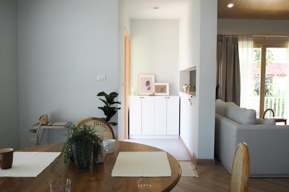 ไอเดียบ้านสวยแบบมินิมอลหลังคาแหลม รูปที่ 10