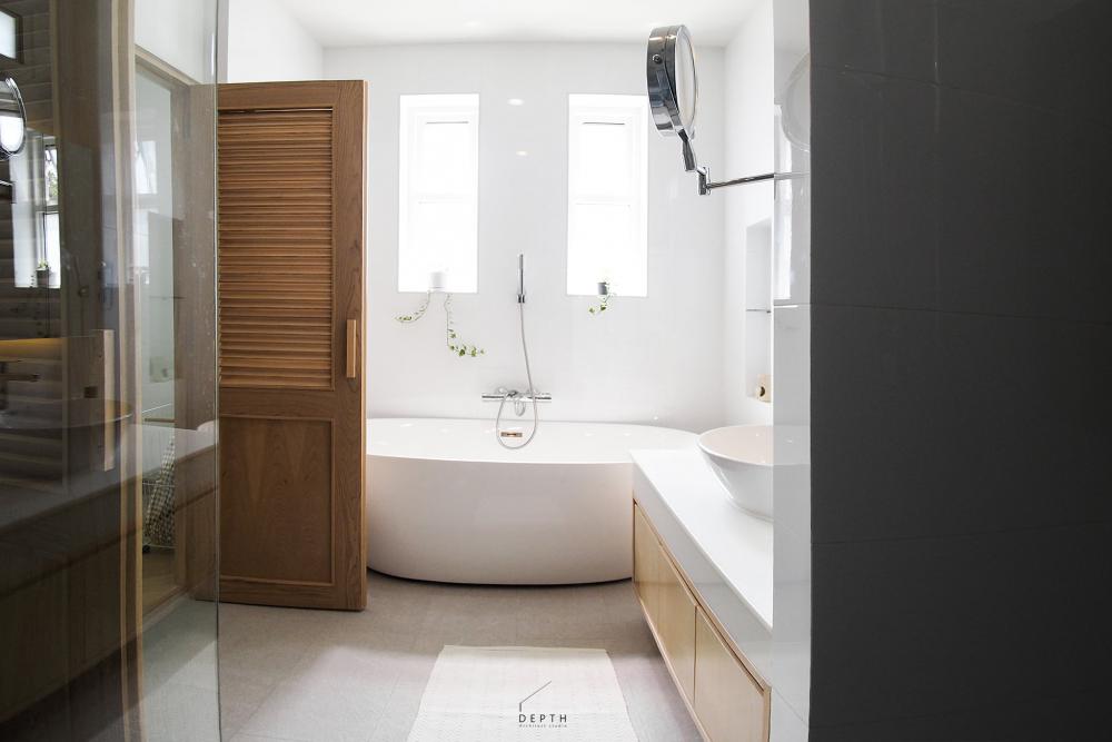 ไอเดียบ้านสวยแบบมินิมอลหลังคาแหลม รูปที่ 12