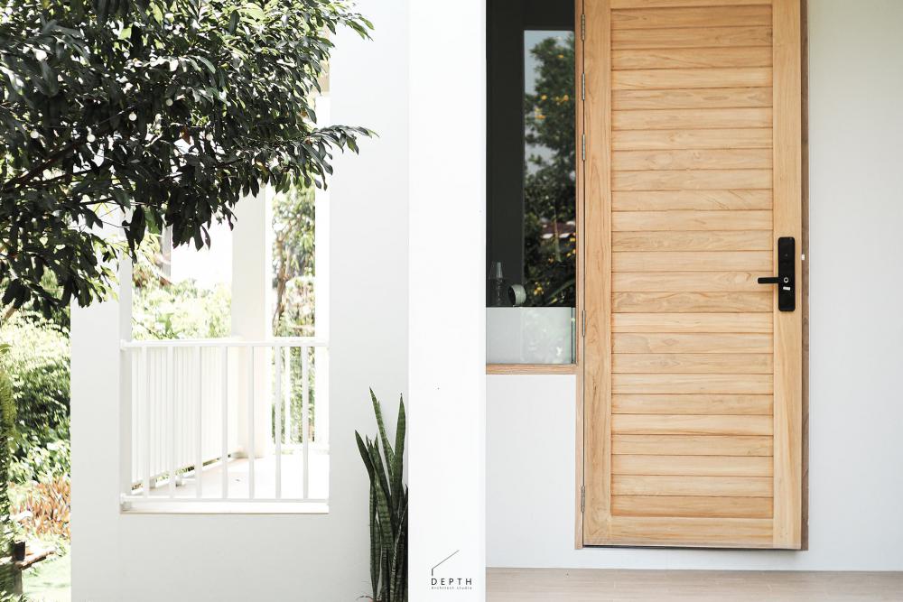 ไอเดียบ้านสวยแบบมินิมอลหลังคาแหลม รูปที่ 16