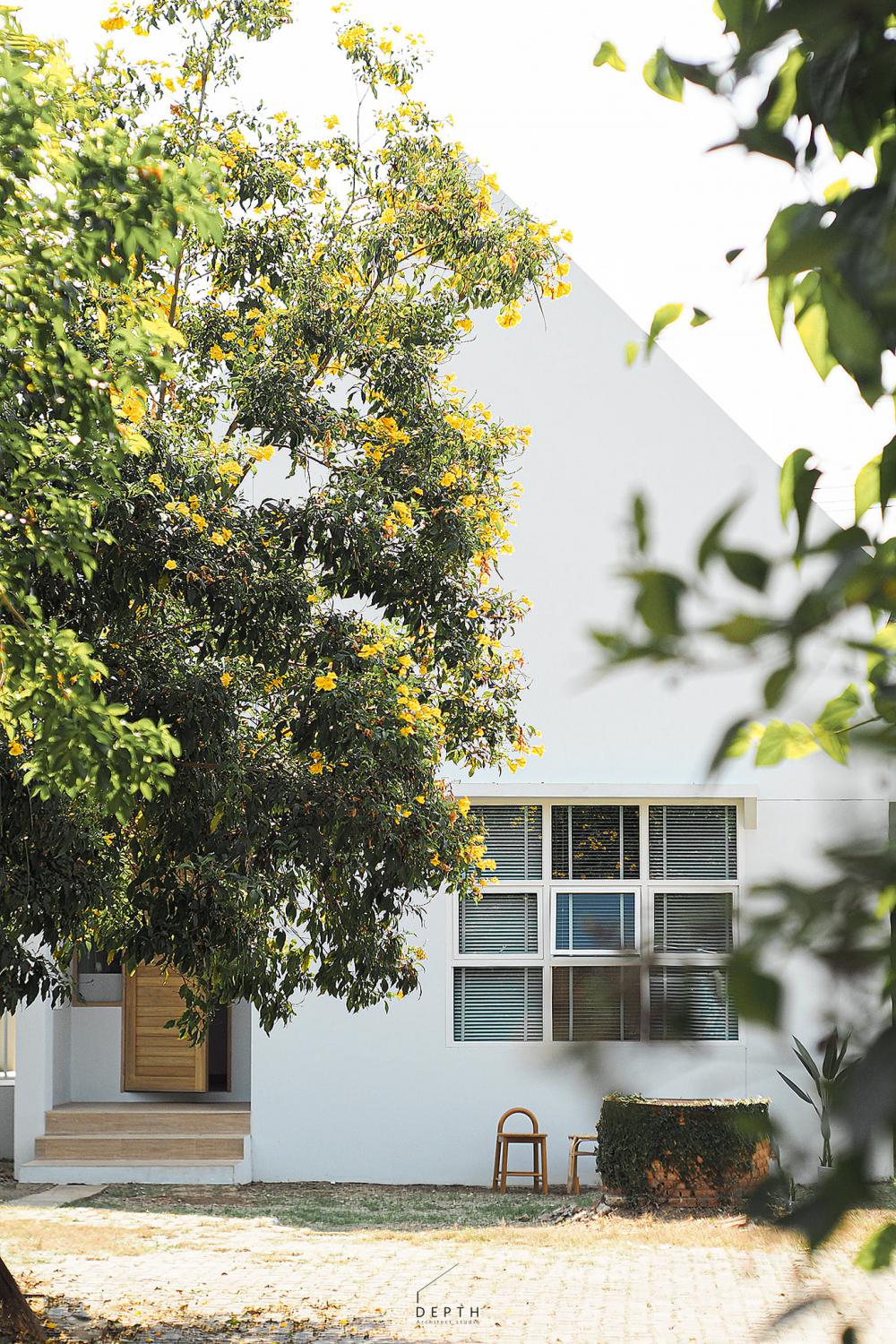 ไอเดียบ้านสวยแบบมินิมอลหลังคาแหลม รูปที่ 18