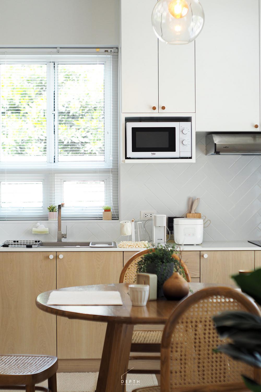 ไอเดียบ้านสวยแบบมินิมอลหลังคาแหลม รูปที่ 8