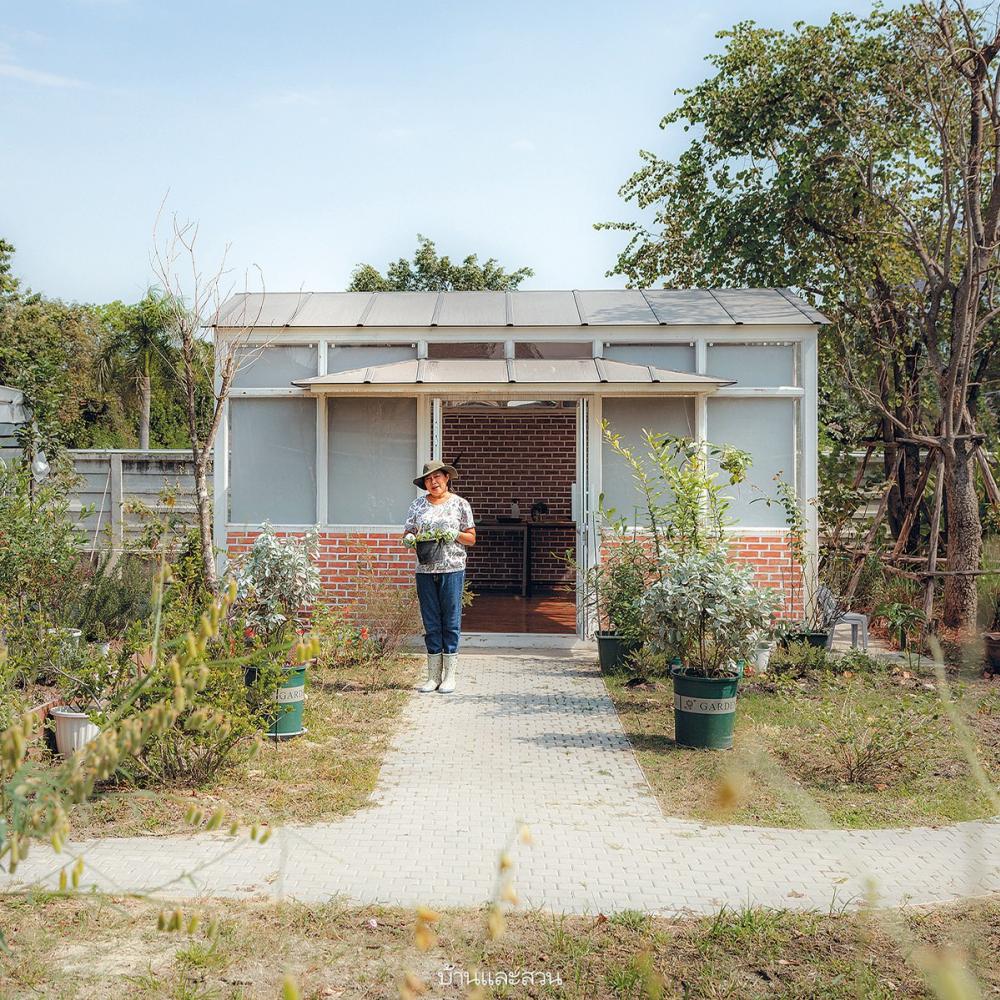 บ้านสวนชั้นเดียวกับความสุขในการปลูกต้นไม้ รูปที่ 20