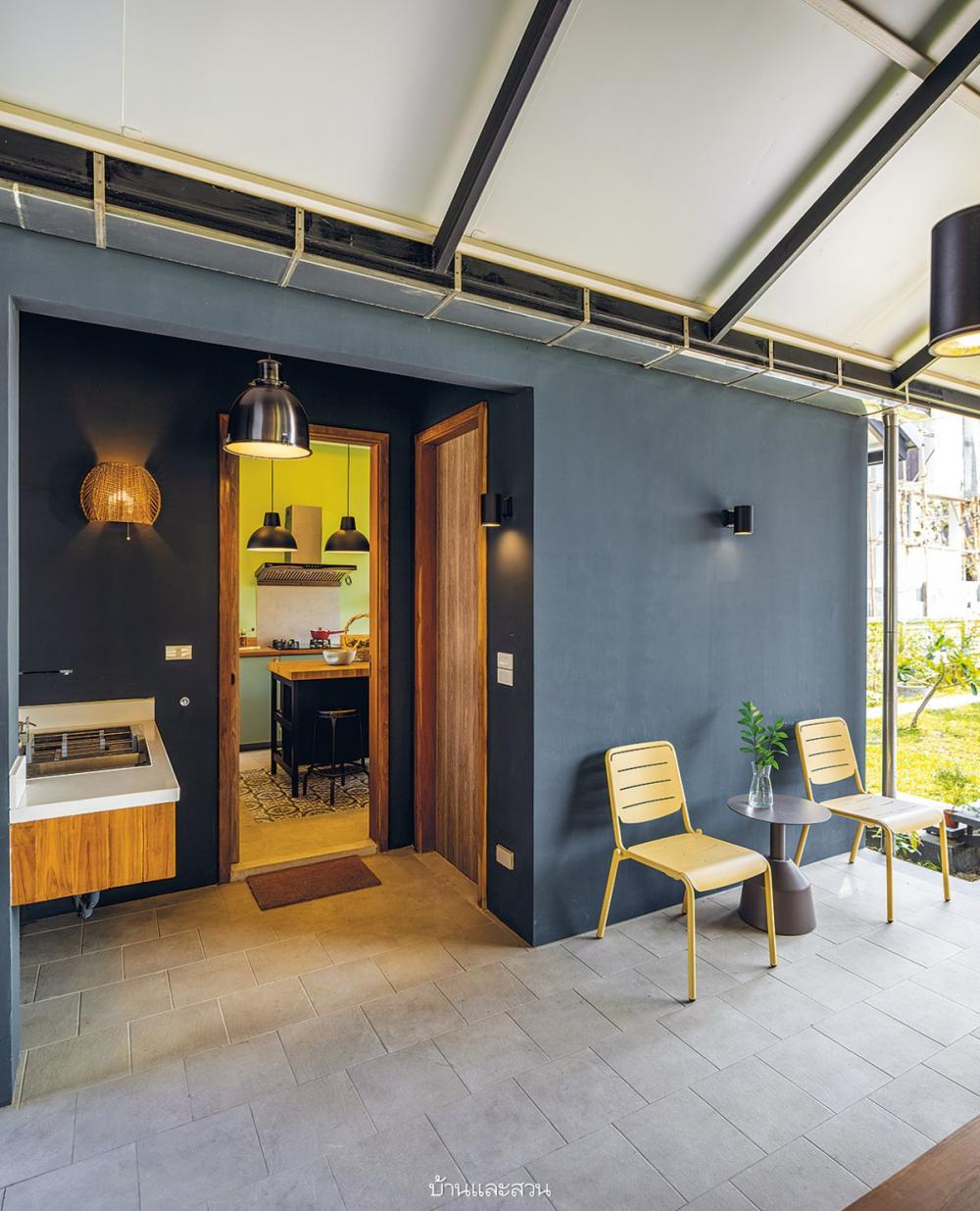 บ้านสวนชั้นเดียวกับความสุขในการปลูกต้นไม้ รูปที่ 22