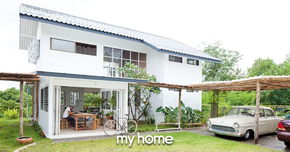 ไอเดียบ้านสวยสีขาว-บ้านใจสว่าง รูปที่ 14