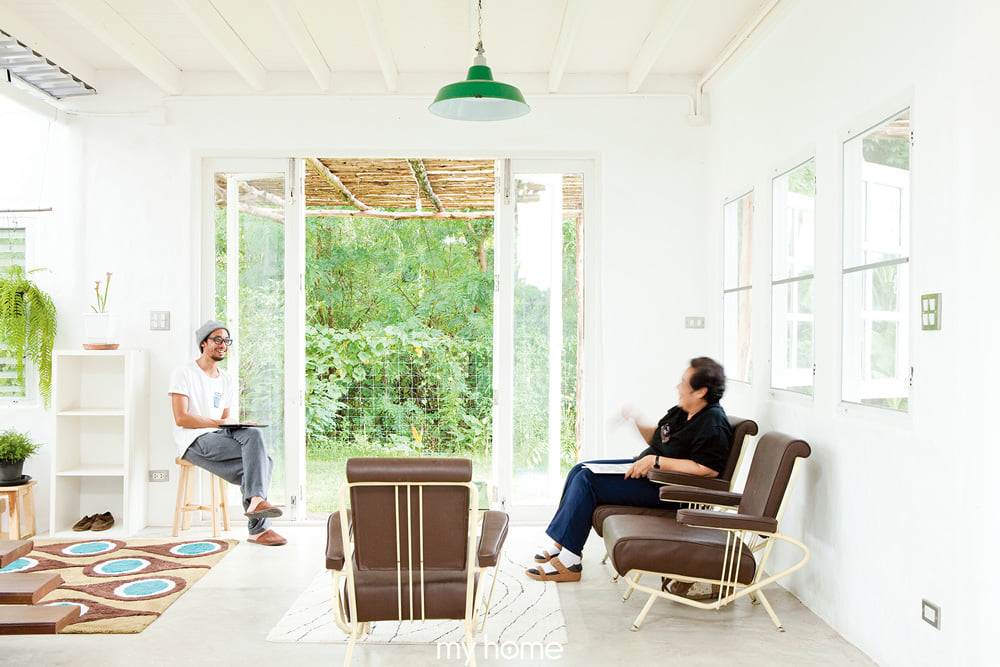 ไอเดียบ้านสวยสีขาว-บ้านใจสว่าง รูปที่ 4