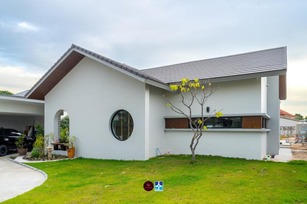 บ้านชั้นเดียว JAPANESE HOUSE ขนาด 4 ห้องนอน 5 ห้องน้ำ โถงทางเข้า ห้องนั่งเล่นและทานอาหาร ครัวไทย ห้องออกกำลังกาย ห้องพระ รูปที่ 4