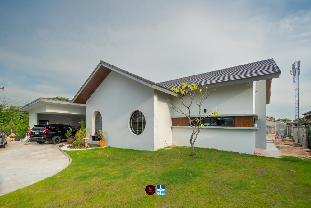 บ้านชั้นเดียว JAPANESE HOUSE ขนาด 4 ห้องนอน 5 ห้องน้ำ โถงทางเข้า ห้องนั่งเล่นและทานอาหาร ครัวไทย ห้องออกกำลังกาย ห้องพระ รูปที่ 7