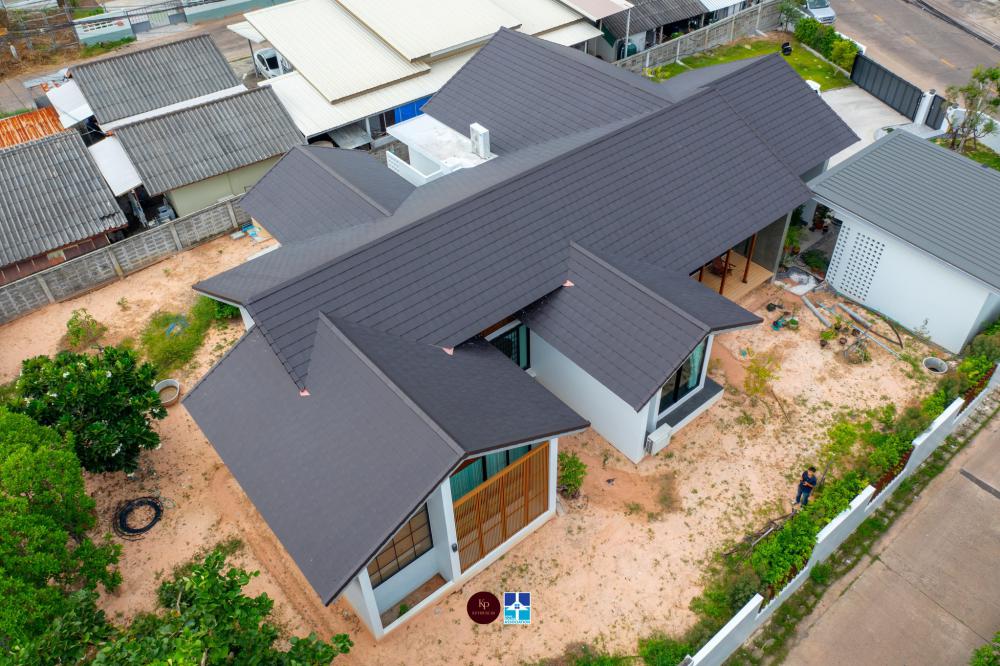 บ้านชั้นเดียว JAPANESE HOUSE ขนาด 4 ห้องนอน 5 ห้องน้ำ โถงทางเข้า ห้องนั่งเล่นและทานอาหาร ครัวไทย ห้องออกกำลังกาย ห้องพระ รูปที่ 9