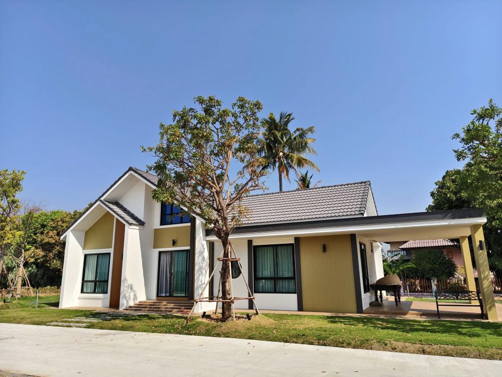 แบบบ้านสไตล์นอร์ดิก แบบบ้าน RD-64 ดีไซน์ สวย ทันสมัย 3 ห้องนอน 2 ห้องน้ำ รูปที่ 3