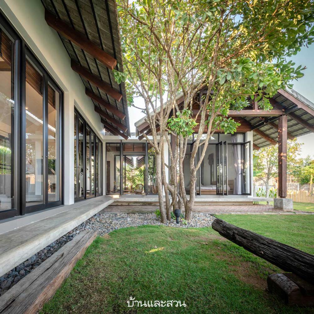 ไอเดียบ้านไทยประยุกต์ผสมผสานกลิ่นอายสมัยเก่ากับสมัยใหม่ได้ลงตัว รูปที่ 9