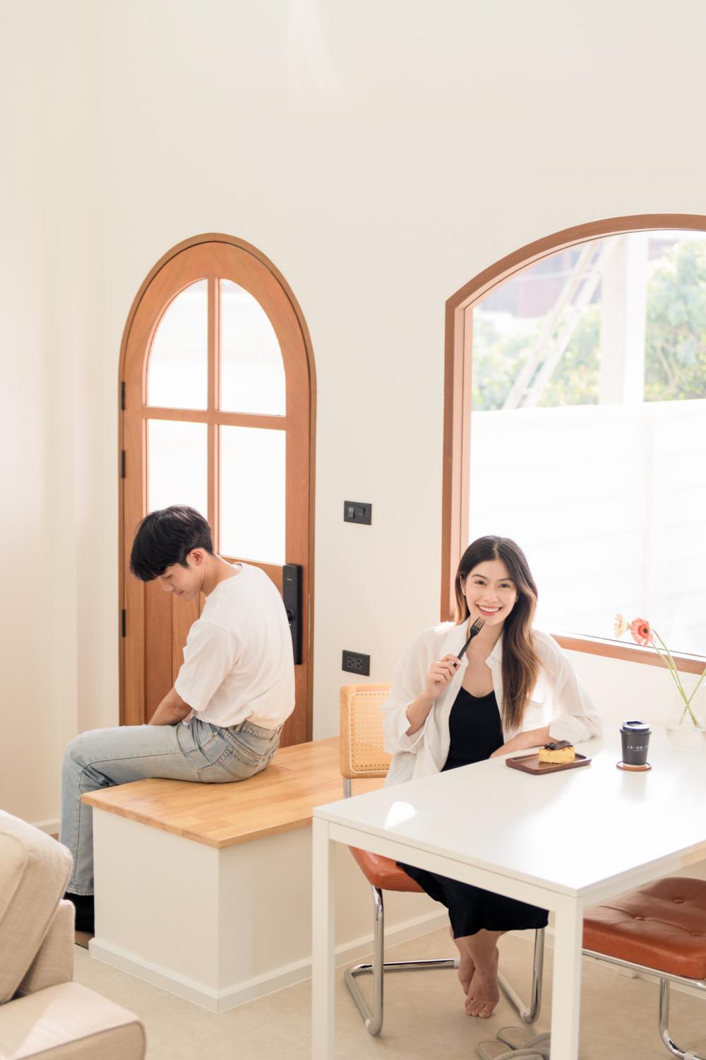 ไอเดียบ้านเดี่ยว 4 สไตล์ บ้านชั้นเดียว In the garden พื้นที่ใช้สอยมากถึง 170 ตร.ม. รูปที่ 12