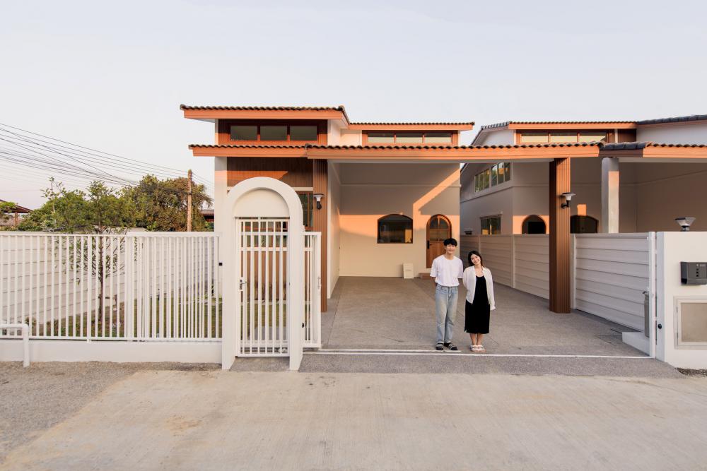 ไอเดียบ้านเดี่ยว 4 สไตล์ บ้านชั้นเดียว In the garden พื้นที่ใช้สอยมากถึง 170 ตร.ม. รูปที่ 6