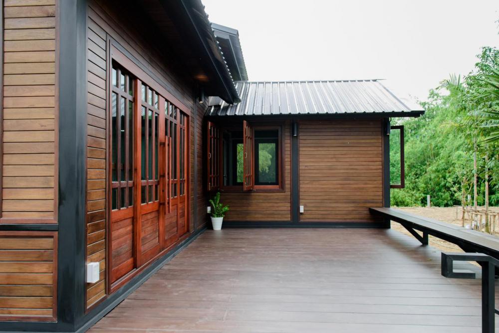 บ้านไม้น็อคดาวน์สไตล์นอร์ดิก ขนาด 2 ห้องนอน 1 ห้องน้ำ รูปที่ 27