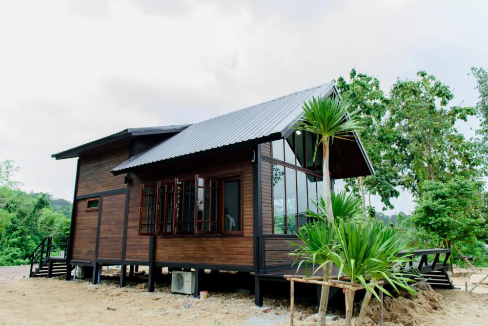 บ้านไม้น็อคดาวน์สไตล์นอร์ดิก ขนาด 2 ห้องนอน 1 ห้องน้ำ รูปที่ 5
