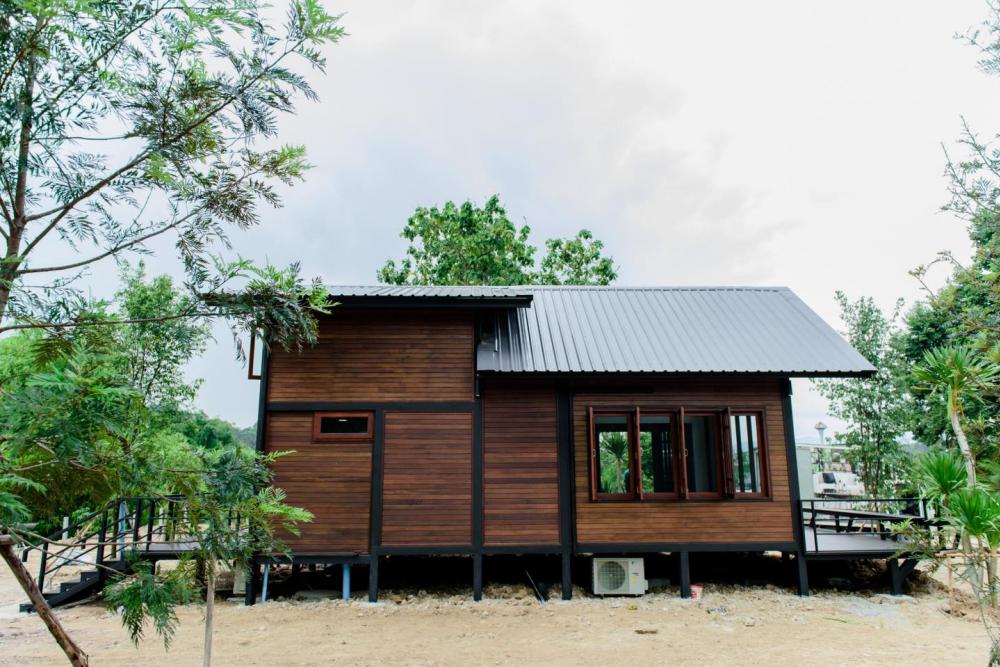 บ้านไม้น็อคดาวน์สไตล์นอร์ดิก ขนาด 2 ห้องนอน 1 ห้องน้ำ รูปที่ 6